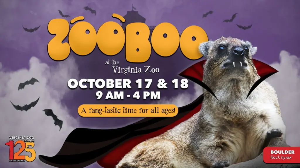 ZooBoo at the Virginia Zoo — October 17 and 18, 2026