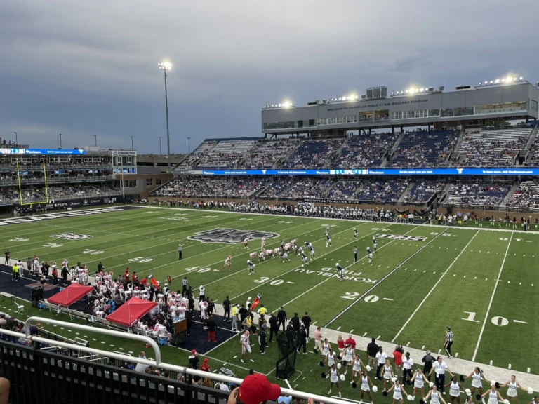 ODU versus Louisiana at S.B. Ballard Stadium in Norfolk on September 9, 2023